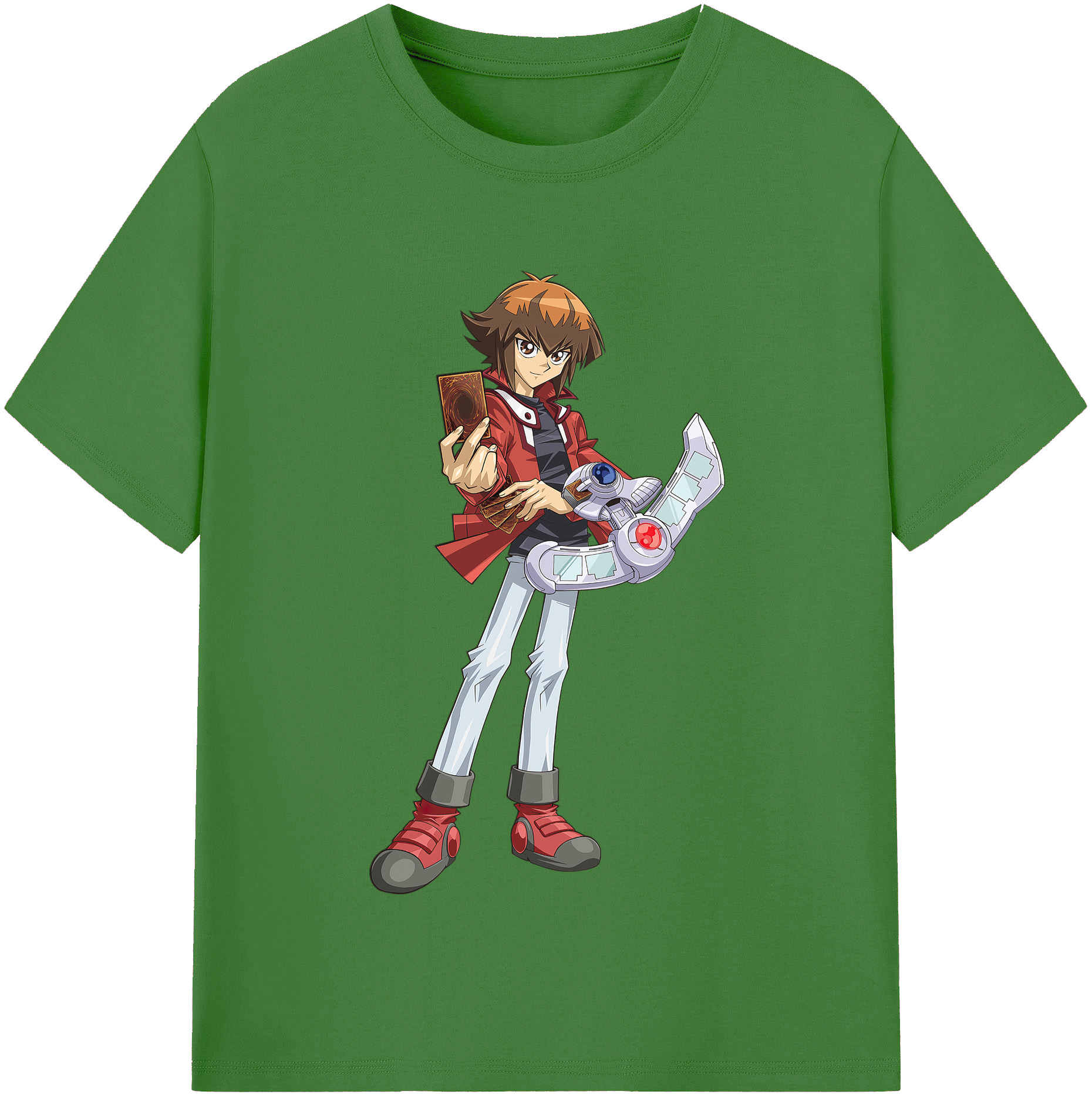 （画像用） 遊☆戯☆王 Yu-Gi-Oh! レディースカジュアルプリントTシャツ（綿100％）